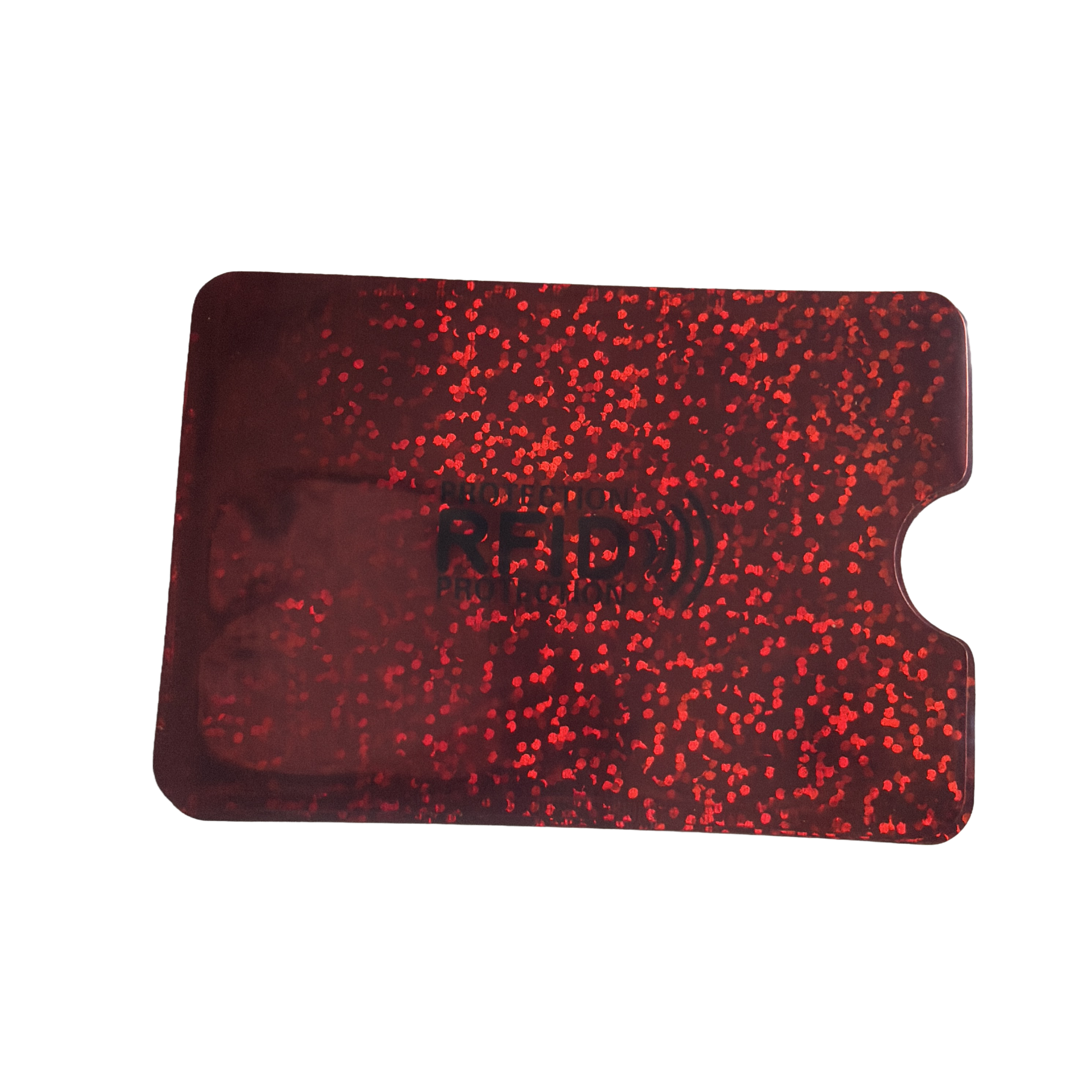 Portefeuille de blocage RFID Rouge 3 Pièces