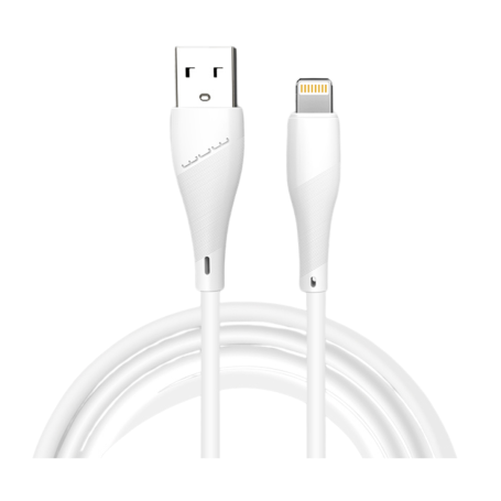 Câble USB / Lightning 2.4A 1m blanc - X196
