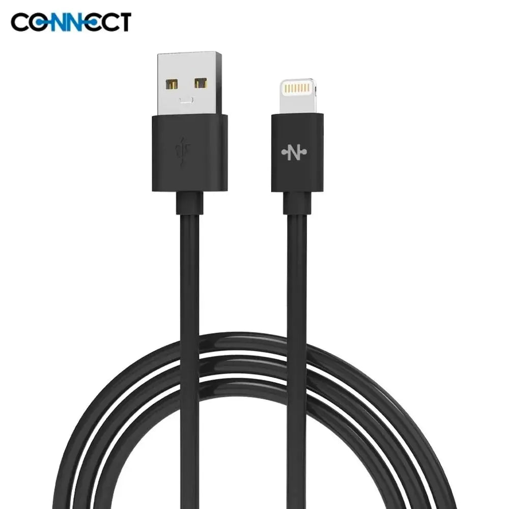 Câble Data USB vers Lightning CONNECT MC-CLN5 12W (2m) Noir