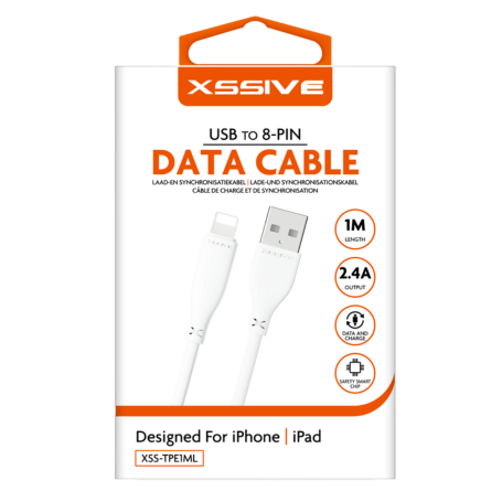 Câble de Charge USB Vers Lightning 1M XSSIVE