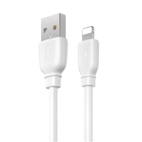 Câble USB / Lightning 2.4A Remax RC-138i - 1M - Blanc