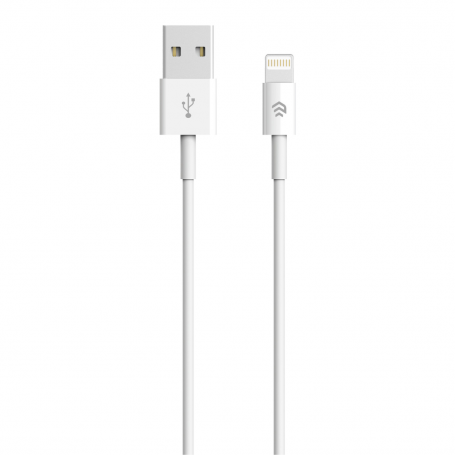 Câble USB / Lightning - Devia Smart Series - 5V 2.1A 1M - Blanc