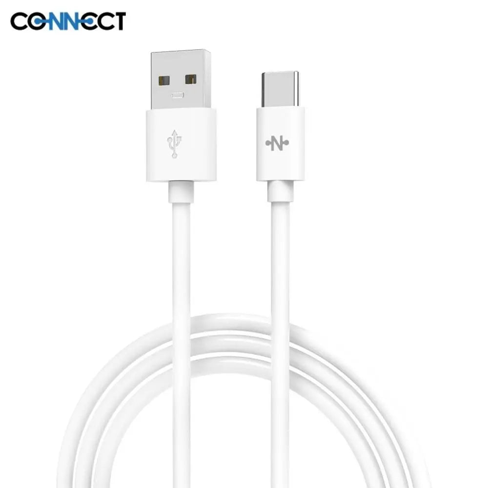 Câble Data USB vers USB-C CONNECT MC-CCB1 15W (1m) Blanc
