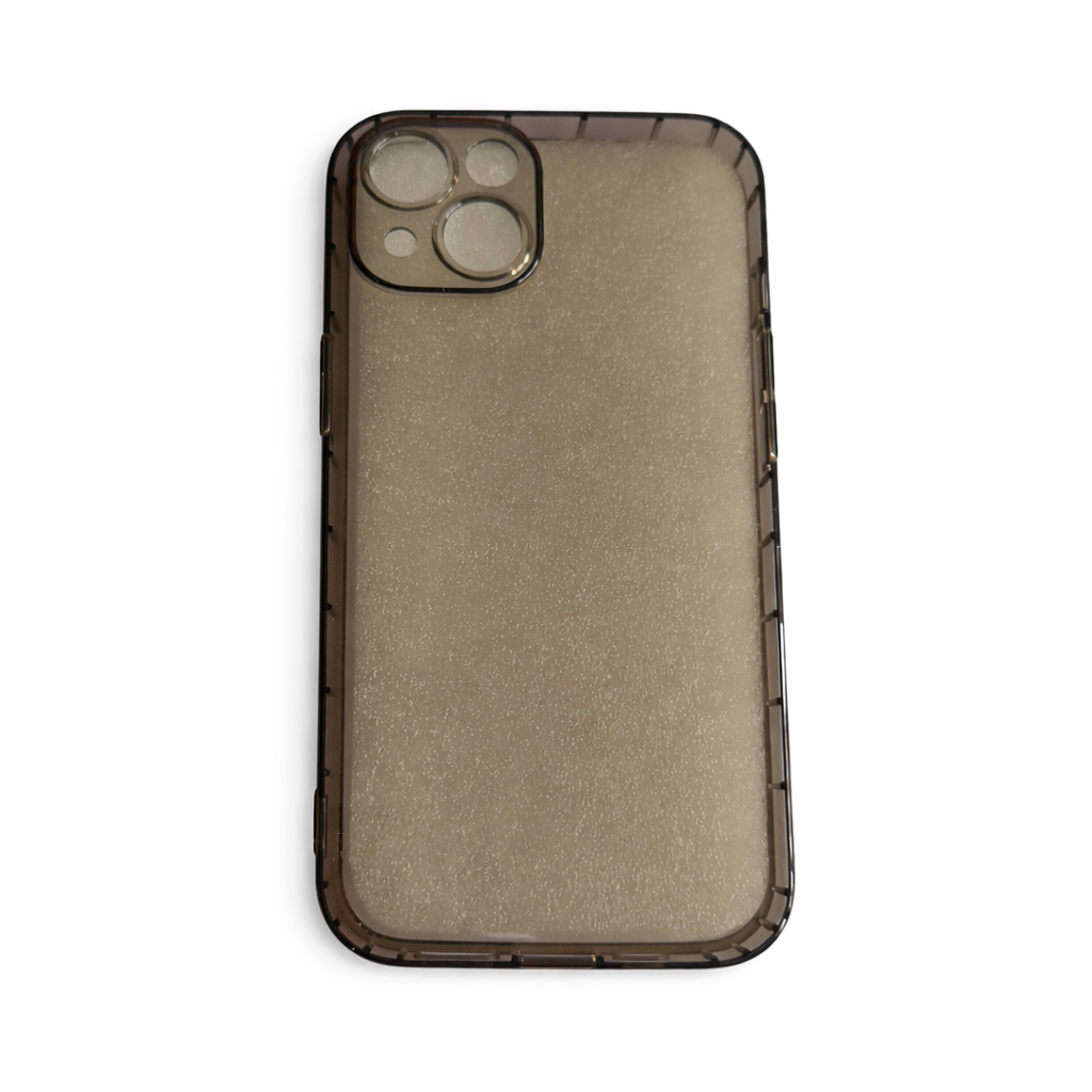 Coque de téléphone transparent Noir iPhone