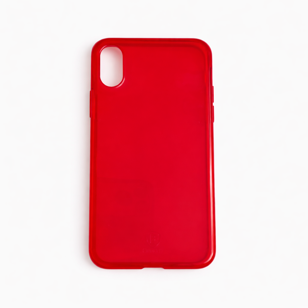 Coque BASEUS en TPU Ultra fine Rouge IPhone