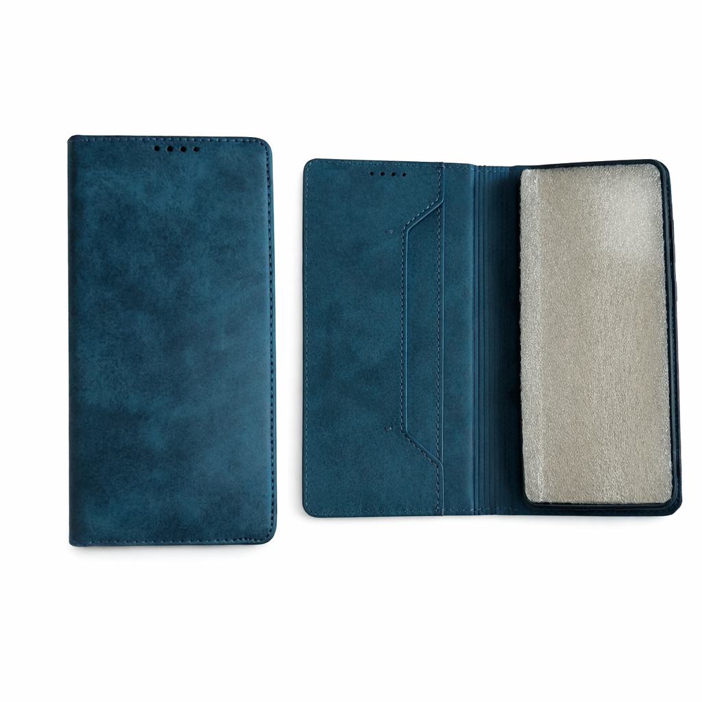 Étui de protection magnétique avec support Bleu Samsung