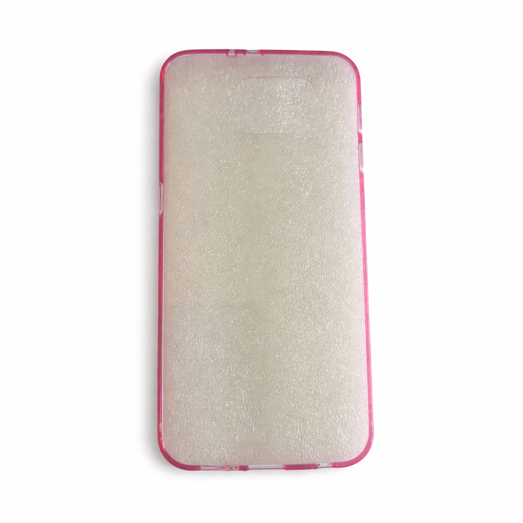 Coque de protection Transparent Rose Samsung