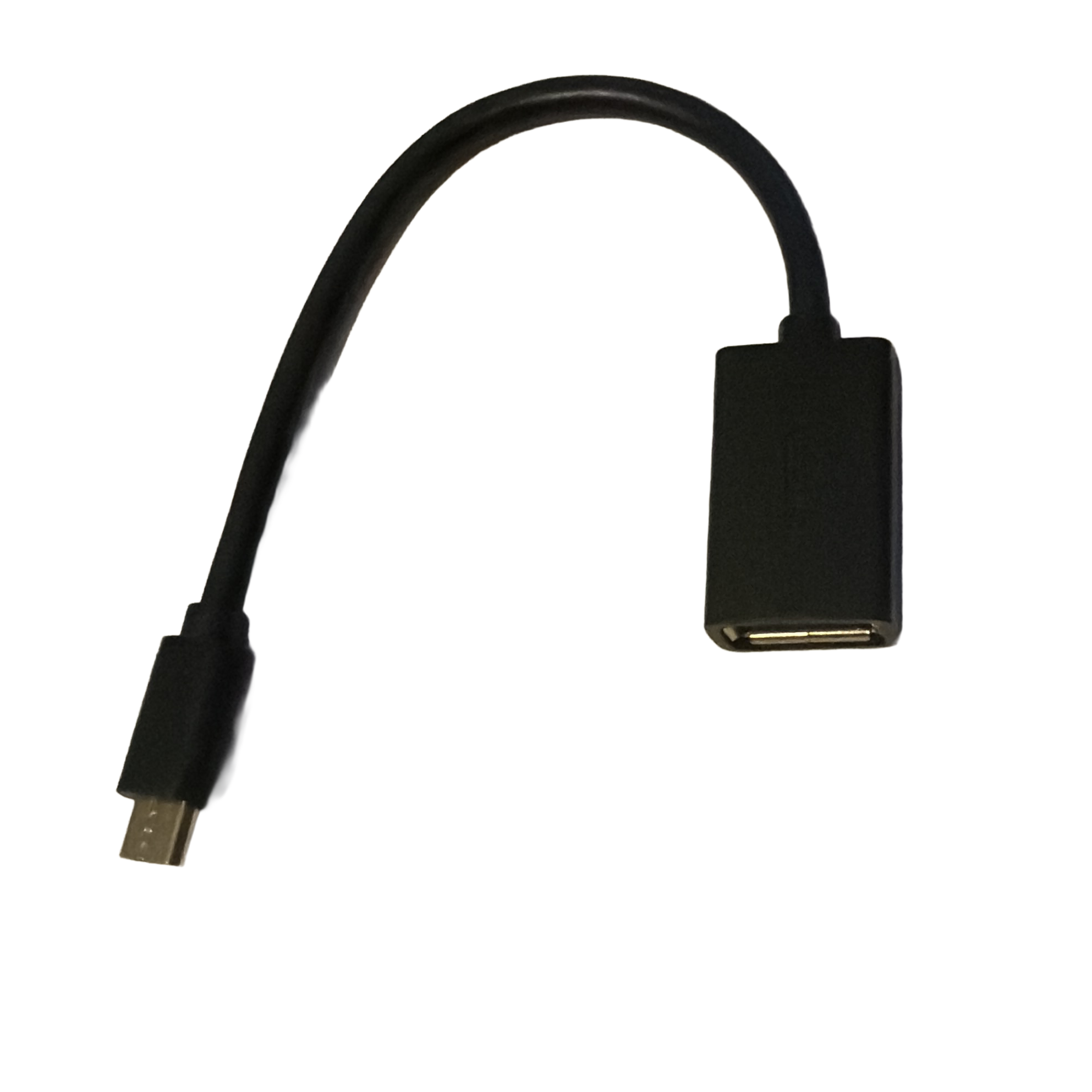 Adaptateur Ugreen Micro USB Mâle à USB-A femelle Noir 1,5cm