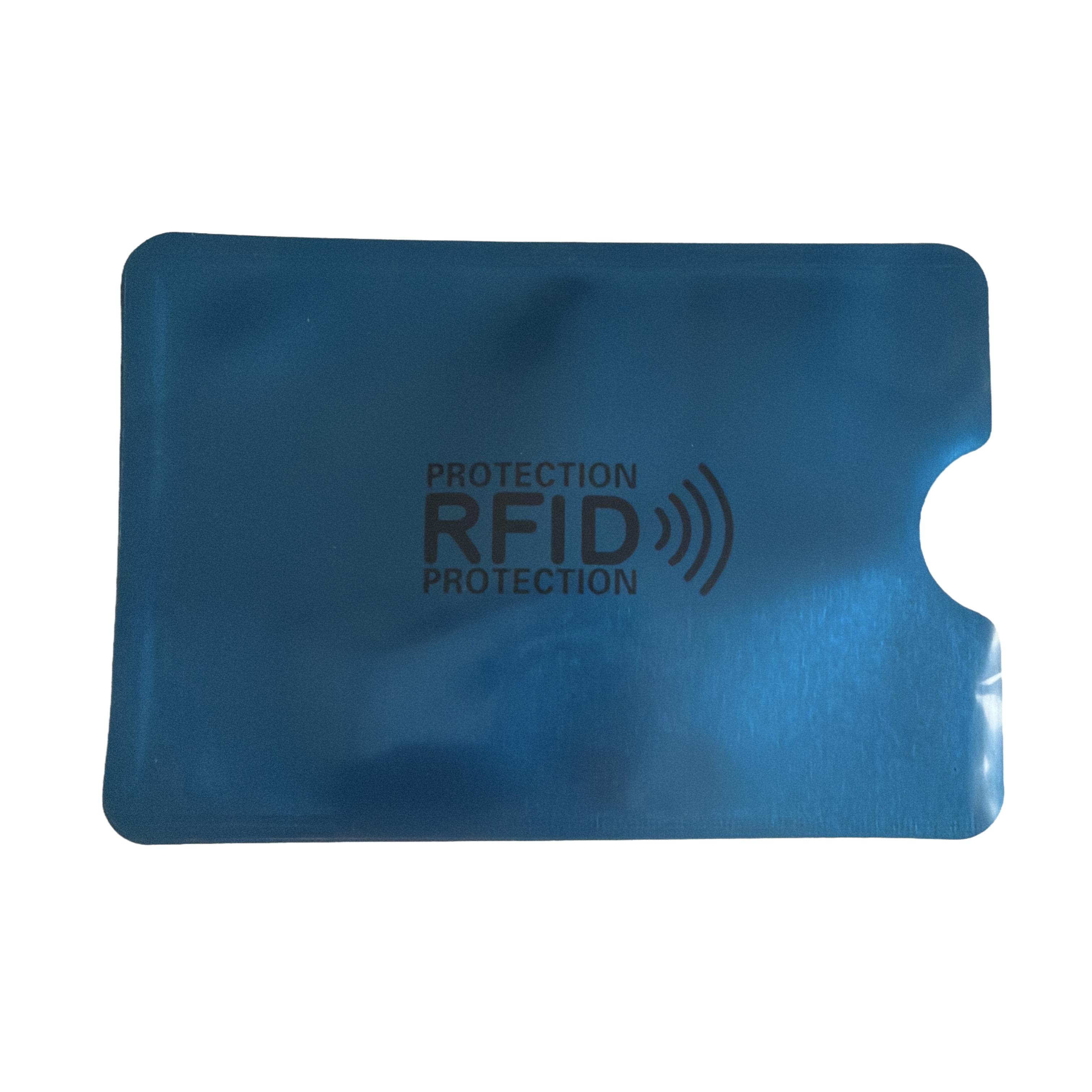 Portefeuille de blocage RFID Bleu 3 Pièces