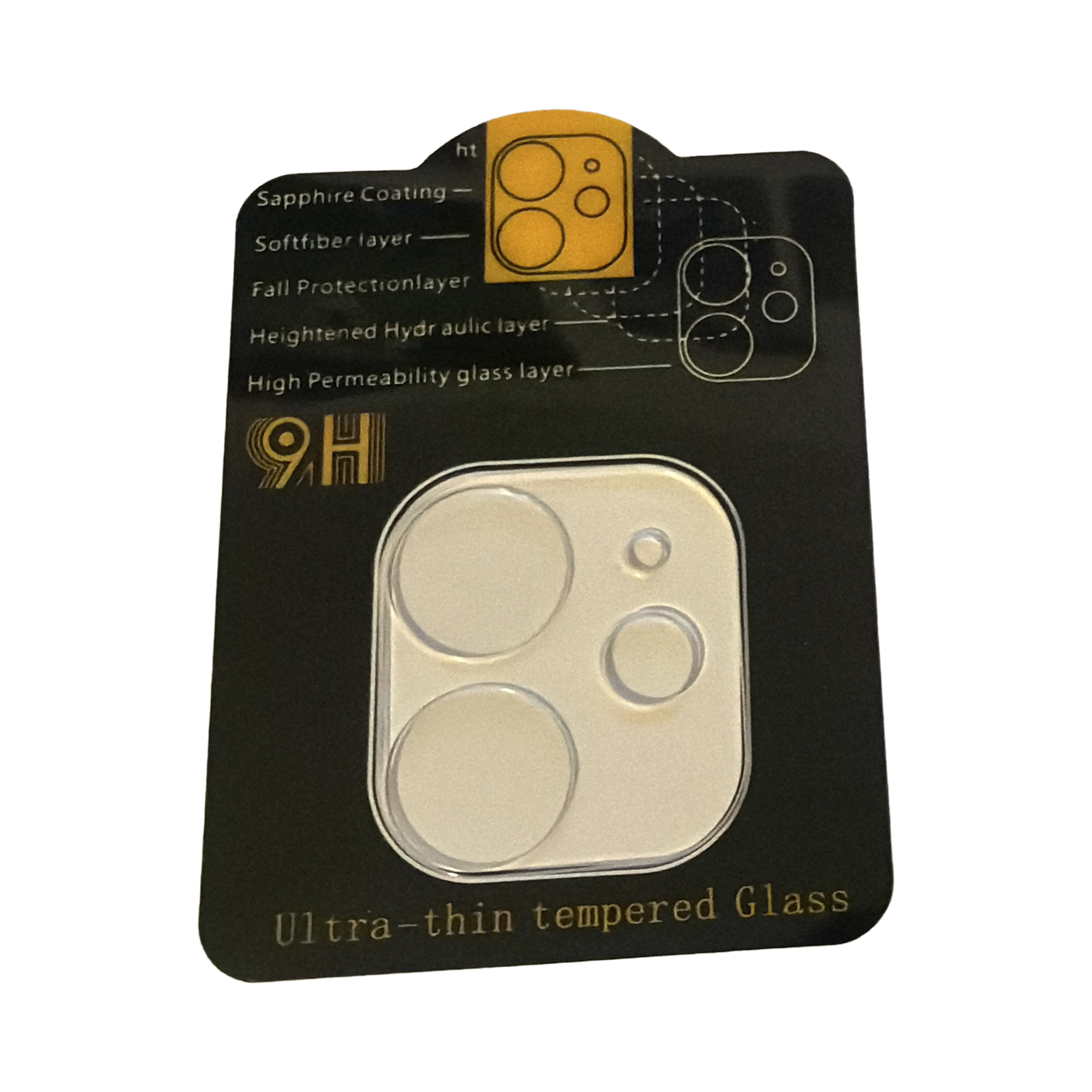 Protection caméra arrière Blanc IPhone