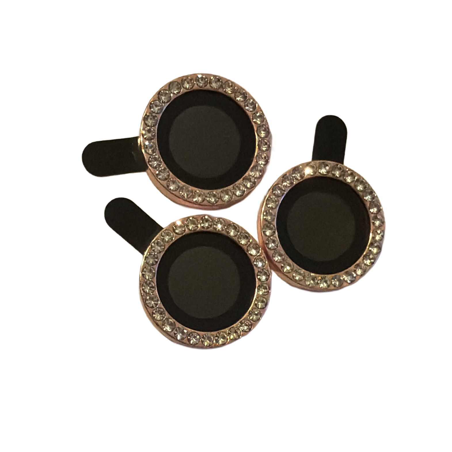 Protection caméra arrière Crystal Brillant Rose IPhone