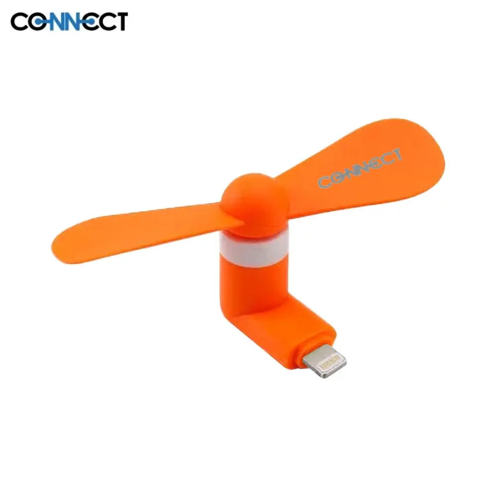 Ventilateur pour Smartphone CONNECT Lightning Orange