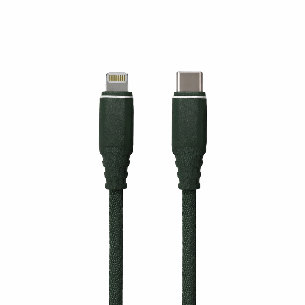 Câble Lightning vers USB-C - Renforcé 2M Noir 30W